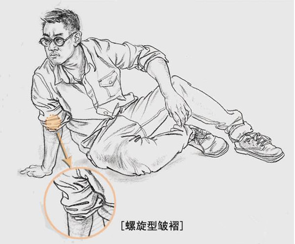 速寫衣服褶皺怎么畫？如何掌握速寫穿插關(guān)系