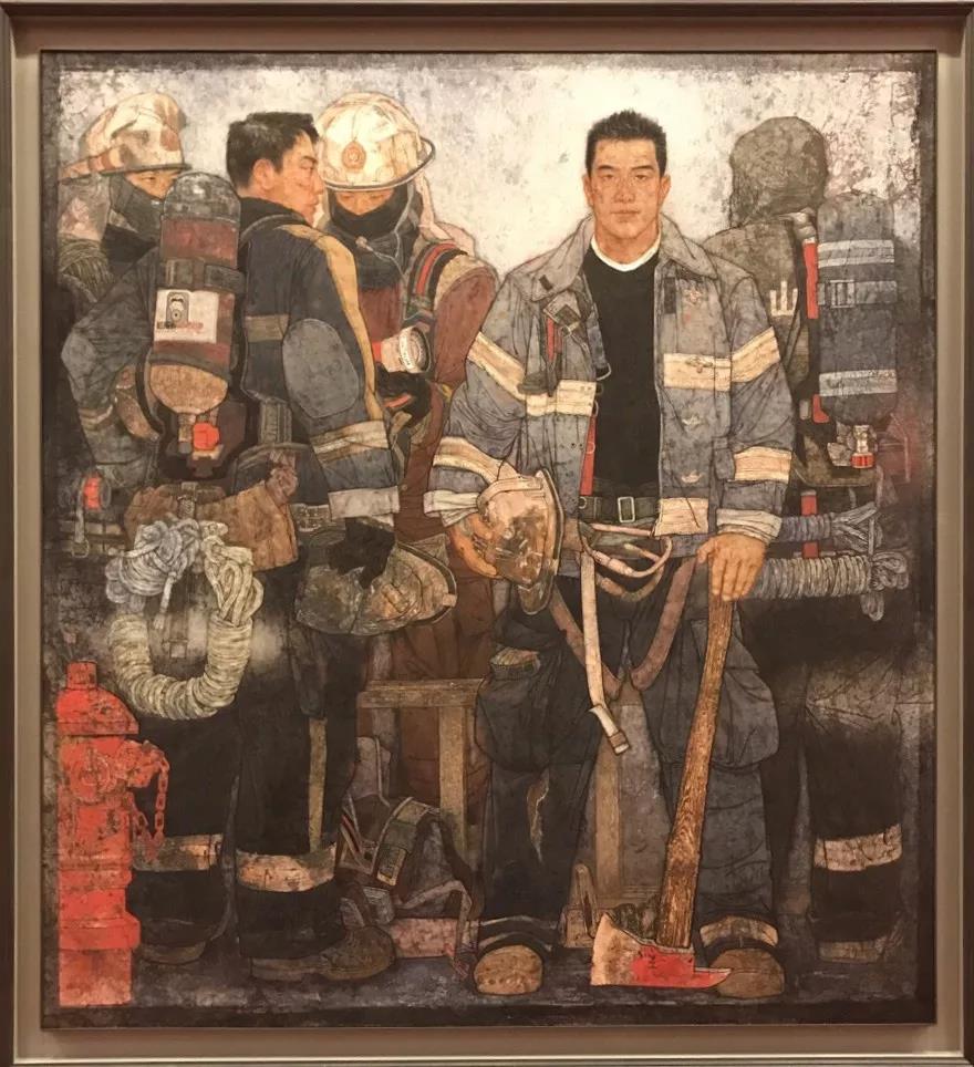 每個(gè)藝考生都有“大師夢(mèng)”，軌跡學(xué)子參觀“中國(guó)美術(shù)獎(jiǎng)”大師作品